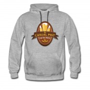 Men's Casual pin Hoodie