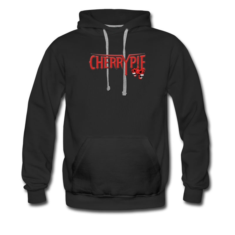 Men's Cherry Pie Skull Logo Hoodie