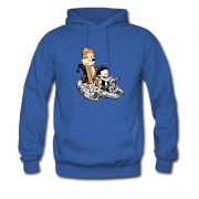 Men's Chewie And Han Calvin And Hobbes Hoodie