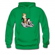 Men's Chewie And Han Calvin And Hobbes Hoodie