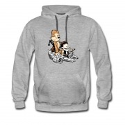 Men's Chewie And Han Calvin And Hobbes Hoodie