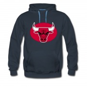 Men's CHICAGO BULLS HEAD Hoodie