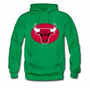Men's CHICAGO BULLS HEAD Hoodie