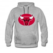 Men's CHICAGO BULLS HEAD Hoodie