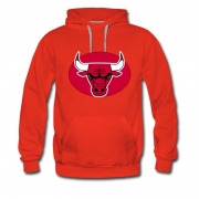 Men's CHICAGO BULLS HEAD Hoodie