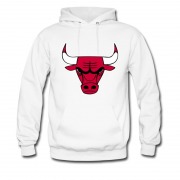 Men's CHICAGO BULLS LOGO Hoodie