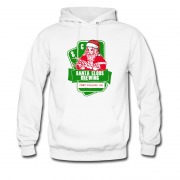 Men's Christmas 2017 New Year Parody Santa Clous Beer Hoodie