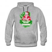 Men's Christmas 2017 New Year Parody Santa Clous Beer Hoodie