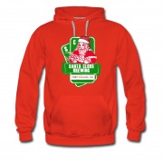 Men's Christmas 2017 New Year Parody Santa Clous Beer Hoodie