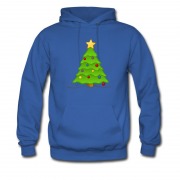 Men's Christmas Tree Awesome Kinda Cute Hoodie