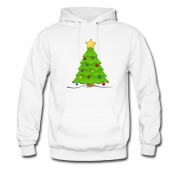 Men's Christmas Tree Awesome Kinda Cute Hoodie