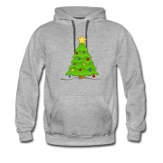 Men's Christmas Tree Awesome Kinda Cute Hoodie