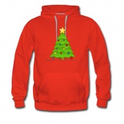 Men's Christmas Tree Awesome Kinda Cute Hoodie
