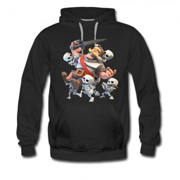 Men's CLASH ROYALE CUTE BONE Hoodie