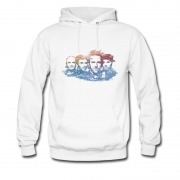 Men's Coldplay White Hot Design T-SHIRT Hoodie