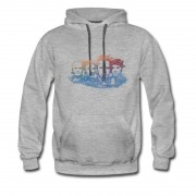 Men's Coldplay White Hot Design T-SHIRT Hoodie