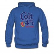 Men's Colt 45 Liquor Malt Style Logo Hoodie
