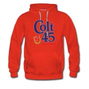 Men's Colt 45 Liquor Malt Style Logo Hoodie