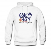 Men's Colt 45 Malt Liquor Paradise Horse Hoodie