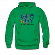 Men's Colt 45 Malt Liquor Paradise Horse Hoodie