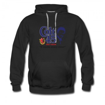 Men's Colt 45 Malt Liquor Paradise Horse Hoodie