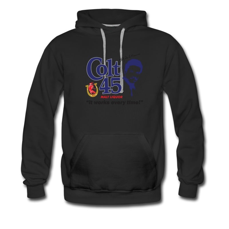 Men's Colt 45 Malt Liquor Paradise Horse Hoodie