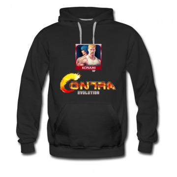 Men's Contra Evolution Video Games Konami Hoodie