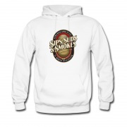Men's Cool Design Sips,suds And Smokes Hoodie
