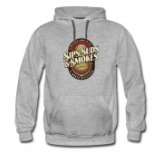 Men's Cool Design Sips,suds And Smokes Hoodie