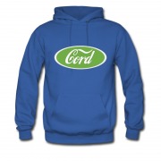 Men's Cord Parody Car Hoodie