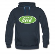 Men's Cord Parody Car Hoodie