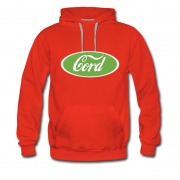 Men's Cord Parody Car Hoodie