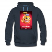 Men's Crazy Happy Character Emojie Movies 2017 Hoodie