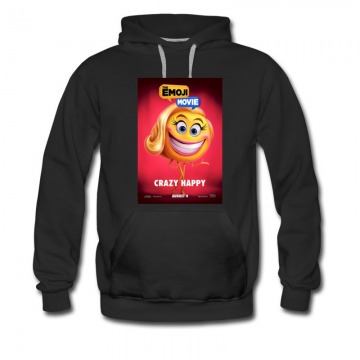 Men's Crazy Happy Character Emojie Movies 2017 Hoodie