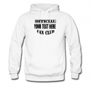Men's Create My Own Text Hoodie