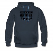 Men's Create My Own Text Hoodie