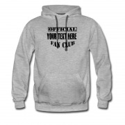 Men's Create My Own Text Hoodie
