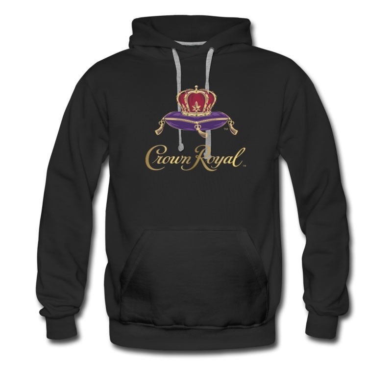 Men's Crown Royale Beer Logo Apparel Hoodie