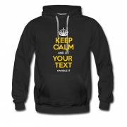 Men's Customize Your Text Hoodie