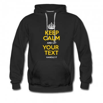 Men's Customize Your Text Hoodie