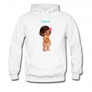 Men's Cute Baby Moana Of The Montunui Hoodie