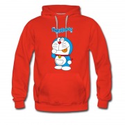 Men's Cute Doraemon Apparel Hoodie