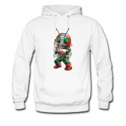 Men's cute masked rider Hoodie