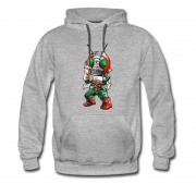 Men's cute masked rider Hoodie