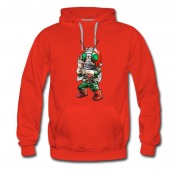 Men's cute masked rider Hoodie