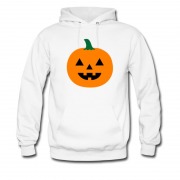 Men's Cute Pumkin Logo Hoodie