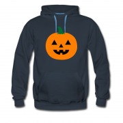 Men's Cute Pumkin Logo Hoodie