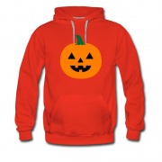 Men's Cute Pumkin Logo Hoodie