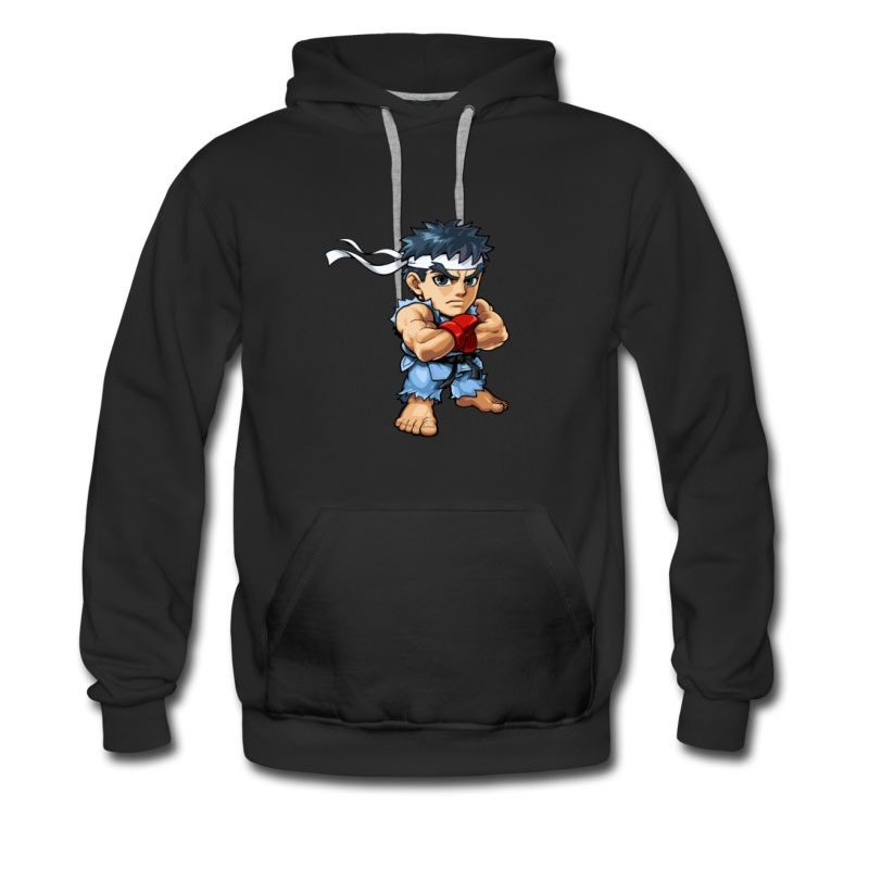 Men's Cute Street Fighter Ryu Hoodie