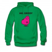 Men's Cute Things Mr. Greedy Hoodie